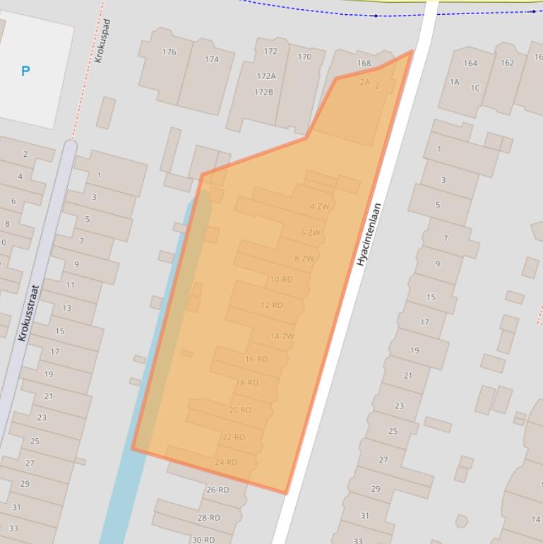 Kaart van postcodegebied 2015BC.