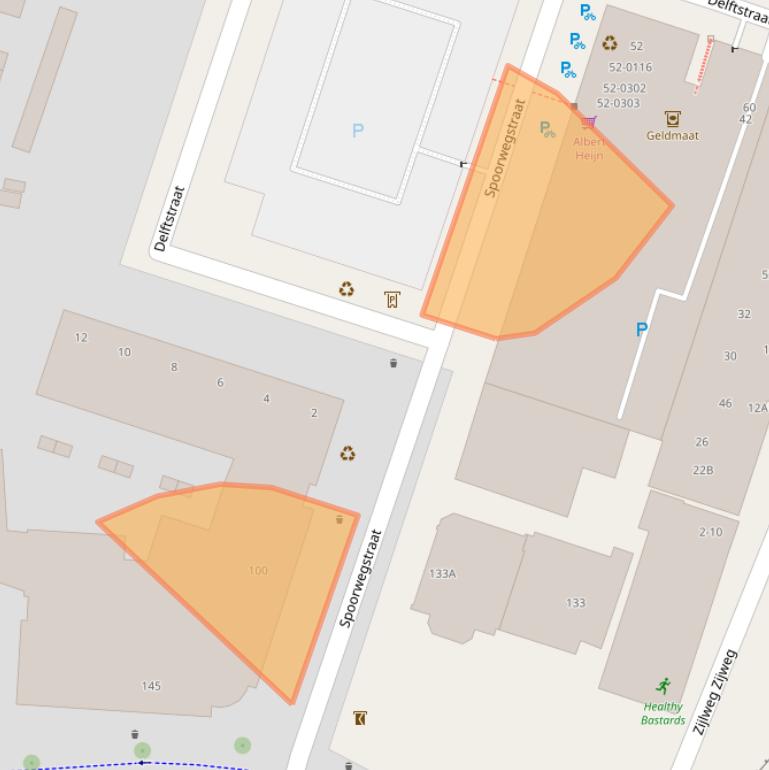 Kaart van postcodegebied 2015BL.