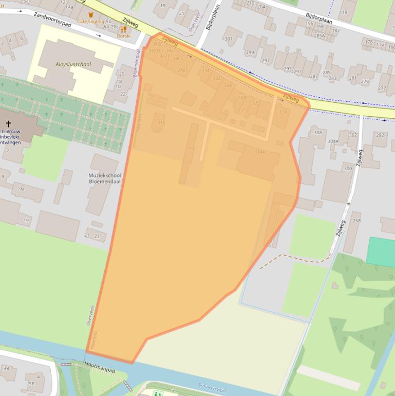 Kaart van postcodegebied 2015CP.