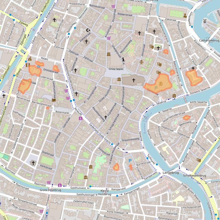 Kaart van postcodegebied 2019.