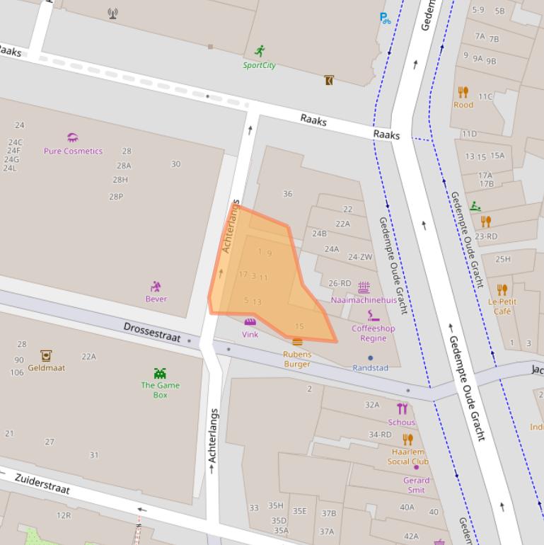 Kaart van postcodegebied 2019XT.