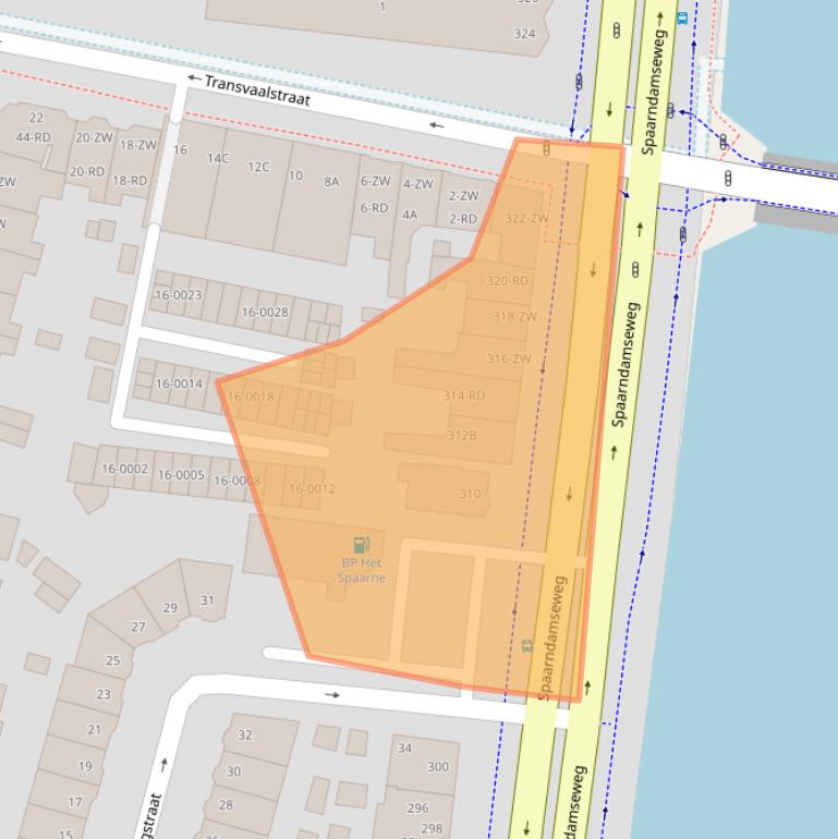 Kaart van postcodegebied 2021KC.