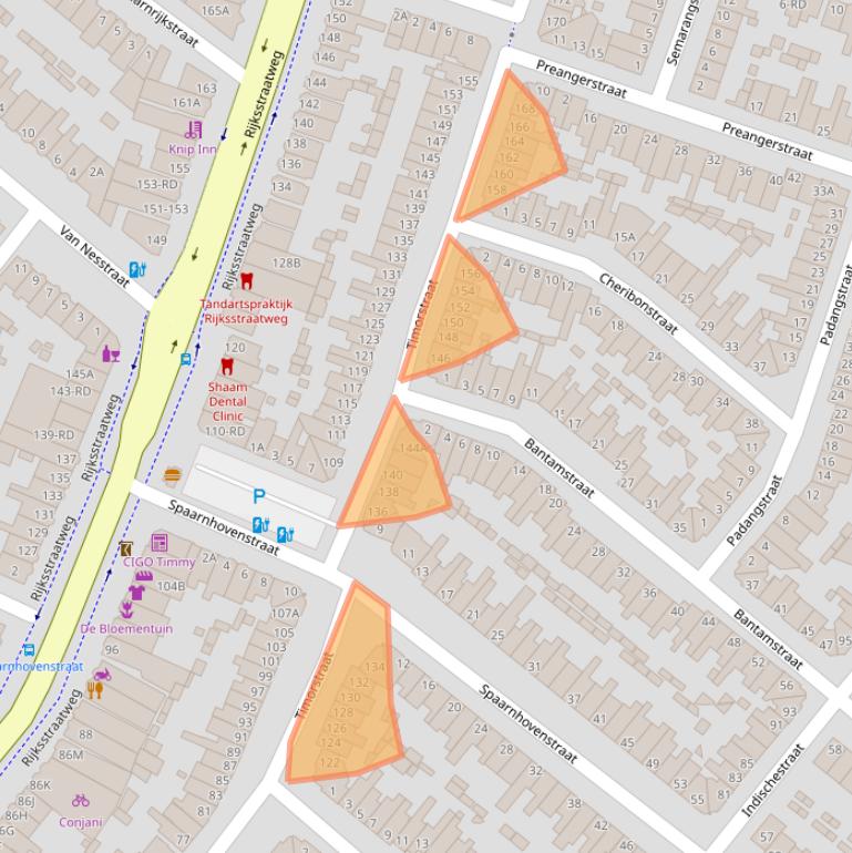Kaart van postcodegebied 2022RK.