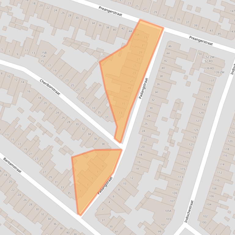 Kaart van postcodegebied 2022RP.