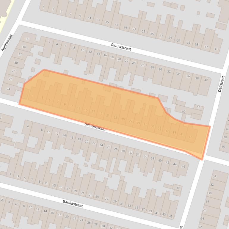 Kaart van postcodegebied 2022ZG.