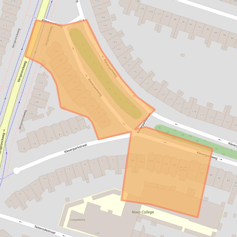 Kaart van postcodegebied 2023CJ.