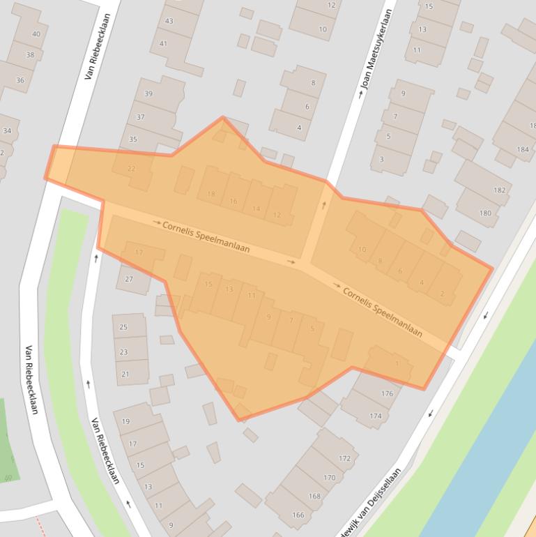 Kaart van postcodegebied 2024AP.