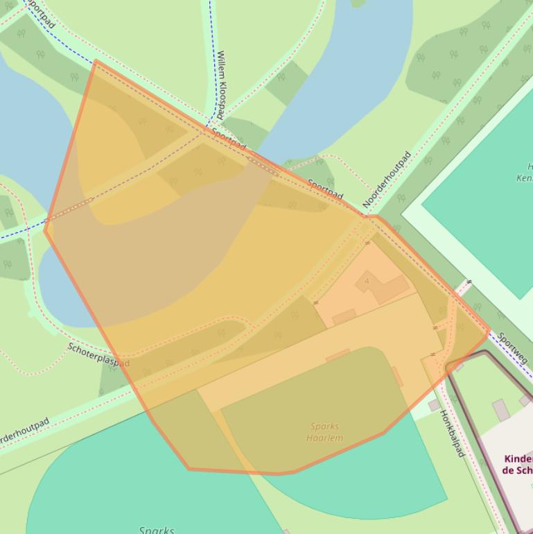 Kaart van postcodegebied 2024CM.