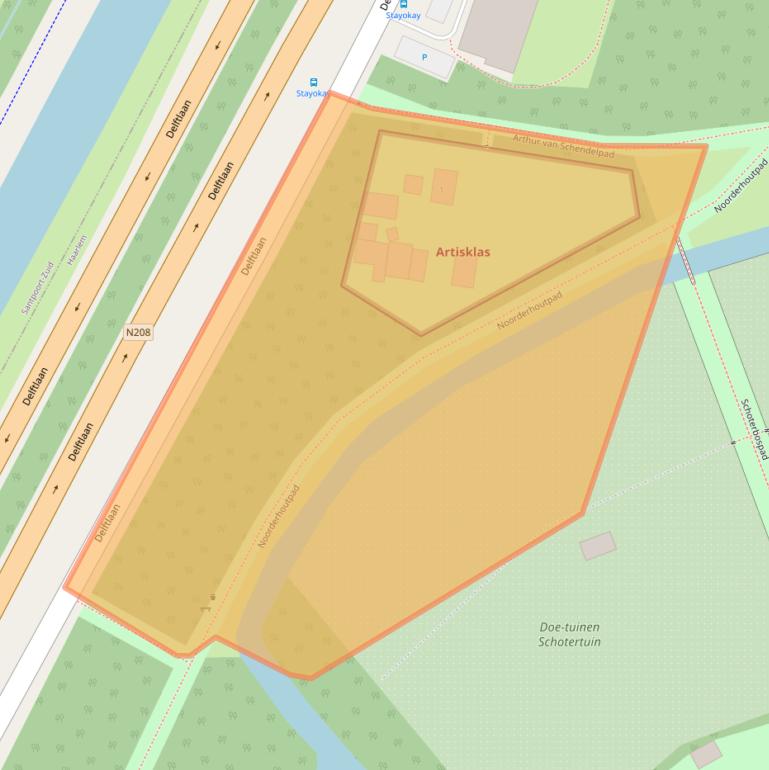 Kaart van postcodegebied 2024CP.