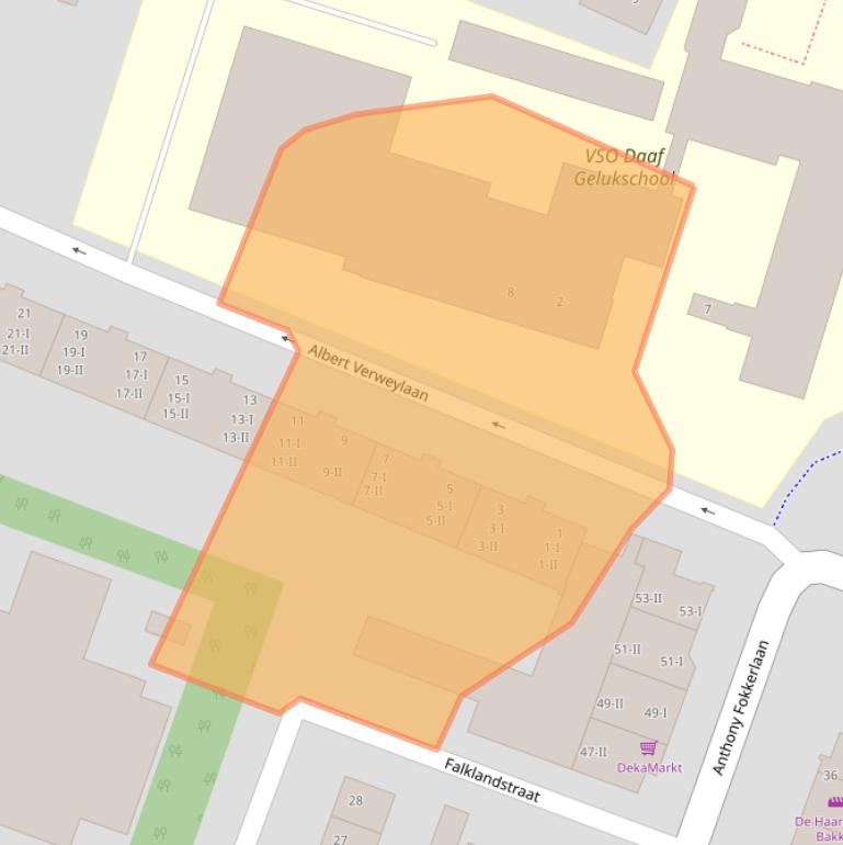 Kaart van postcodegebied 2024JL.