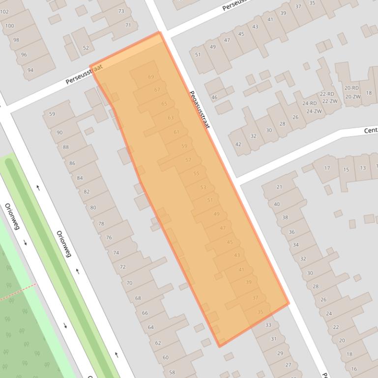Kaart van postcodegebied 2024VN.