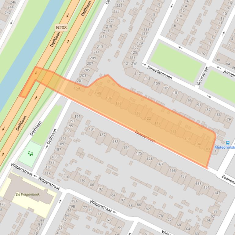 Kaart van postcodegebied 2024ZD.