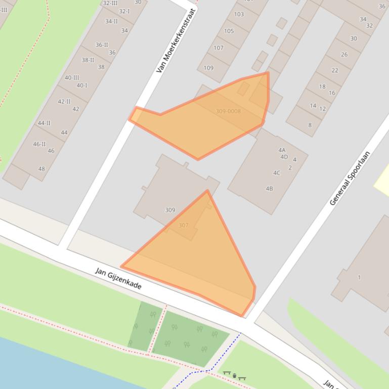 Kaart van postcodegebied 2025MD.