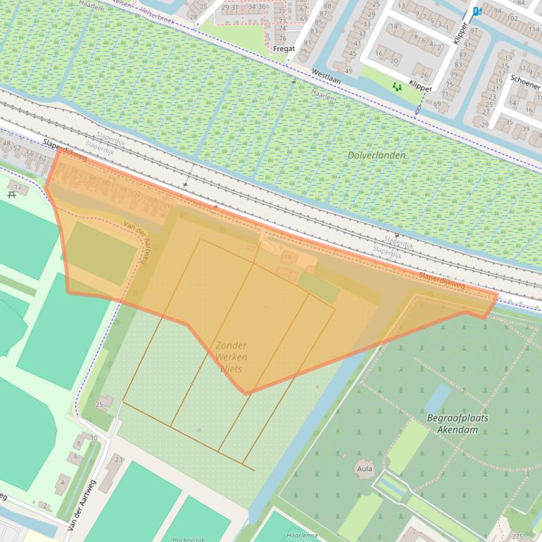 Kaart van postcodegebied 2026BL.