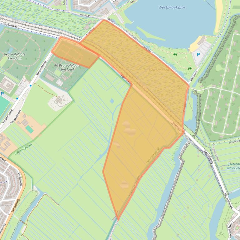 Kaart van postcodegebied 2026BM.