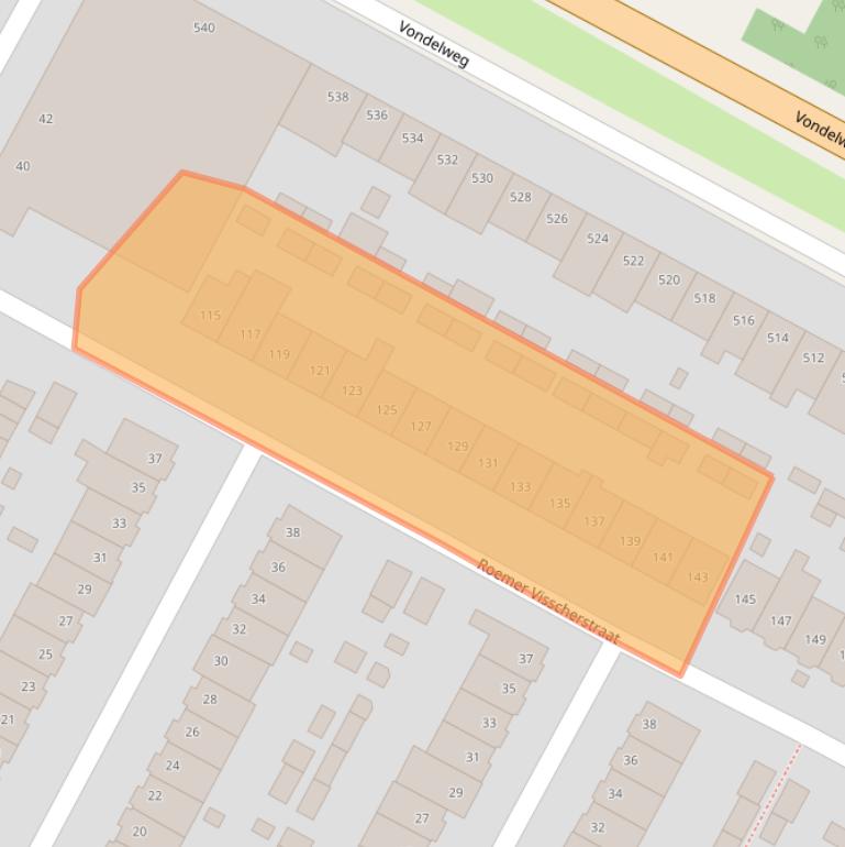 Kaart van postcodegebied 2026TP.