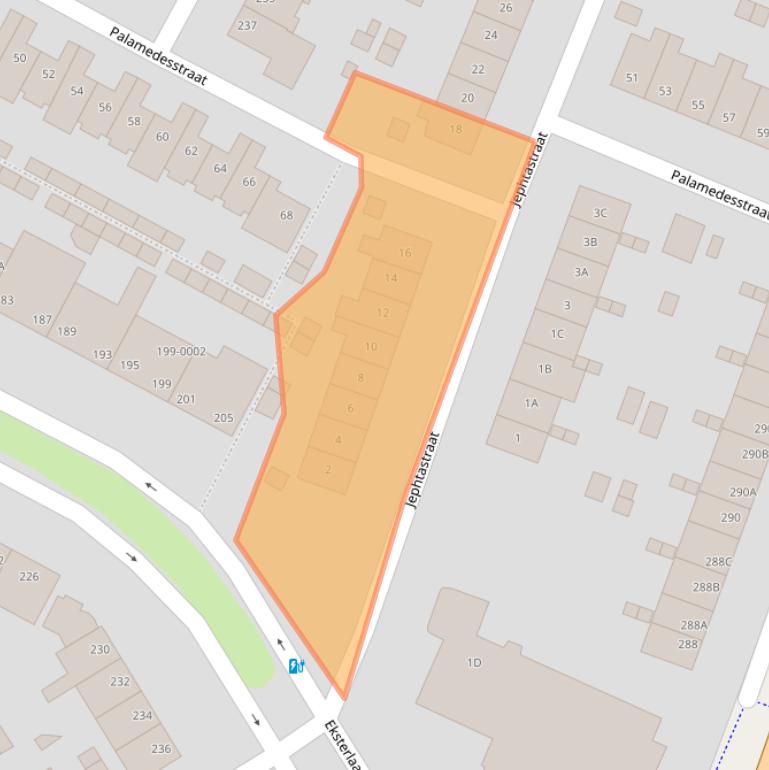 Kaart van postcodegebied 2026WC.