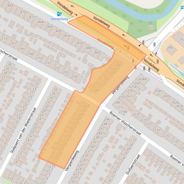 Kaart van postcodegebied 2026ZE.