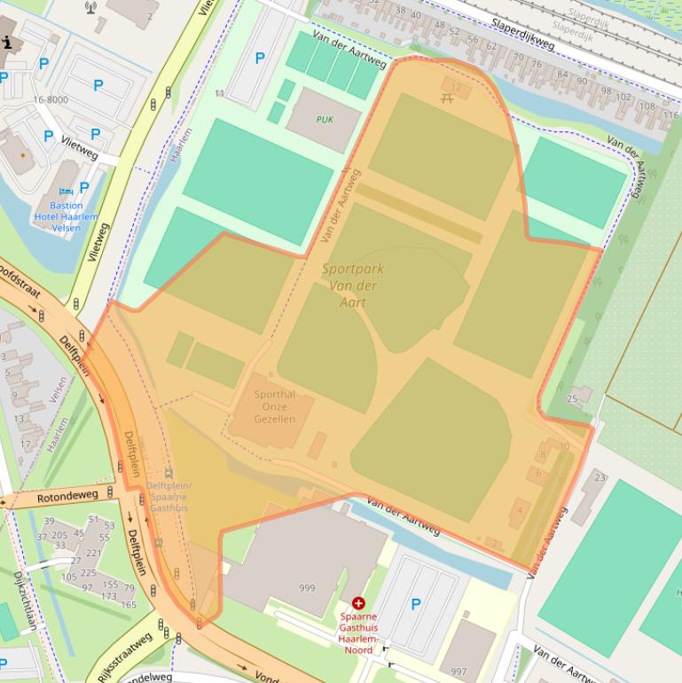 Kaart van postcodegebied 2026ZL.