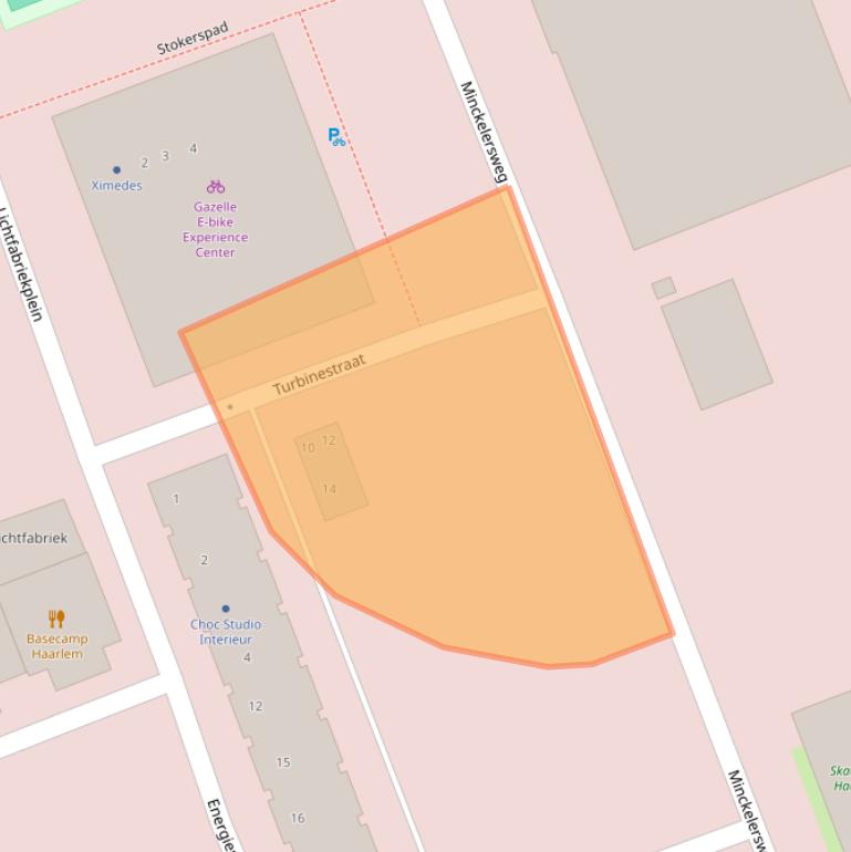 Kaart van postcodegebied 2031TD.