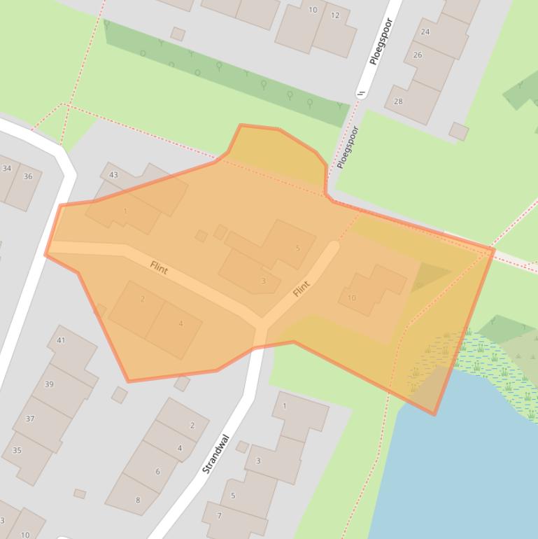 Kaart van postcodegebied 2033CS.