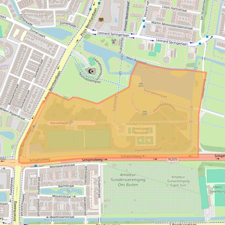 Kaart van postcodegebied 2033SX.