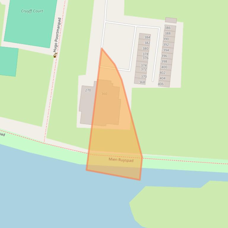 Kaart van postcodegebied 2033TJ.