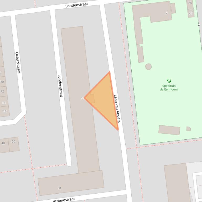 Kaart van postcodegebied 2034CM.