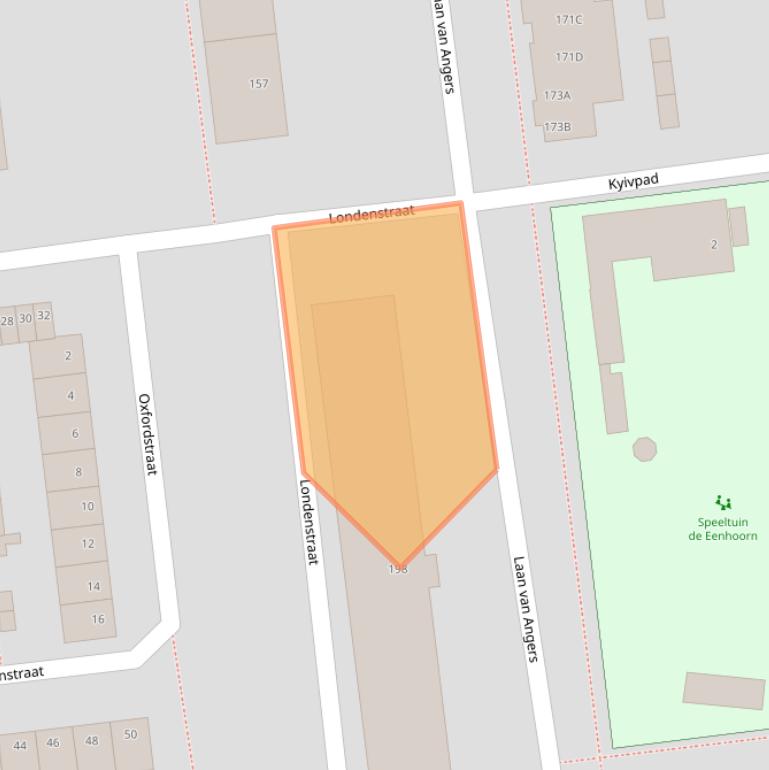 Kaart van postcodegebied 2034CN.