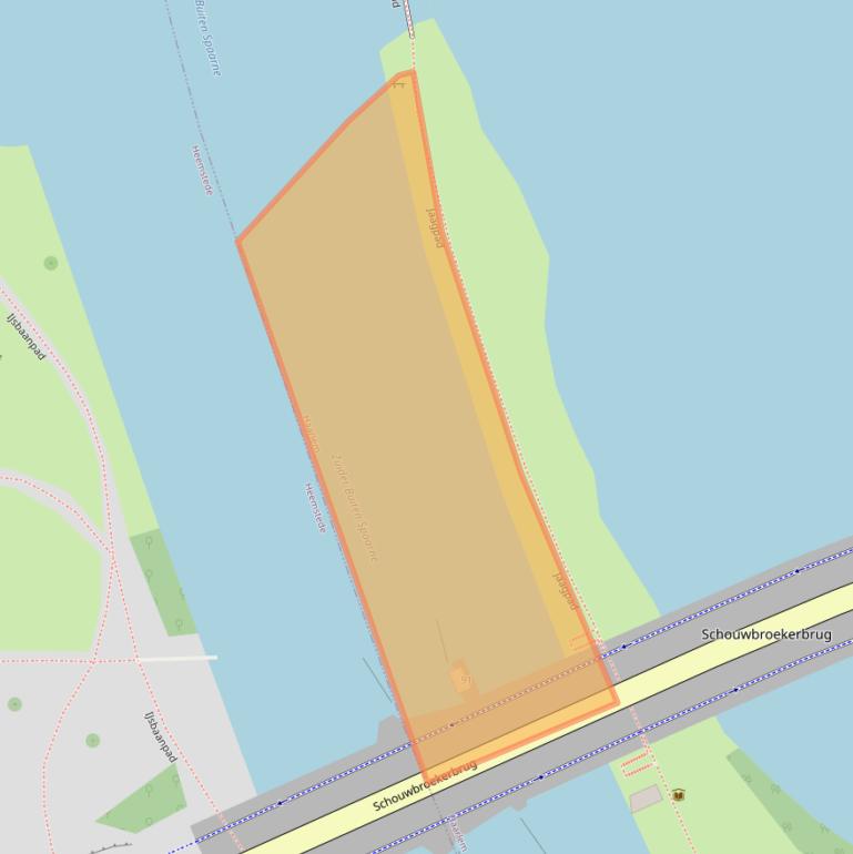 Kaart van postcodegebied 2034JR.