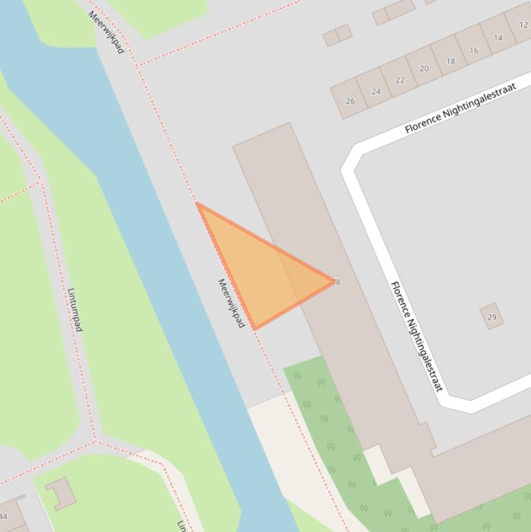 Kaart van postcodegebied 2037NG.