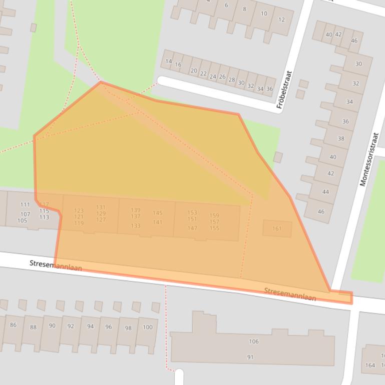 Kaart van postcodegebied 2037TD.