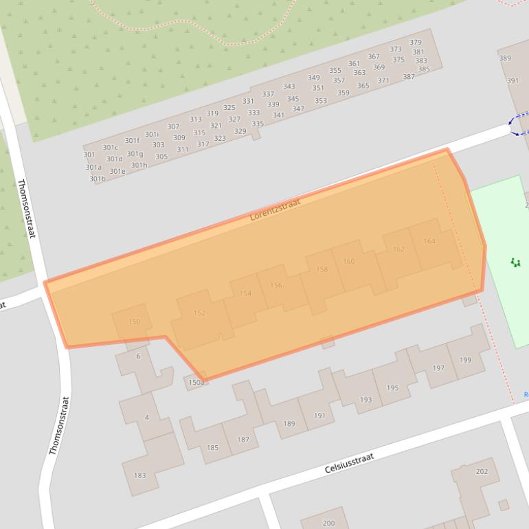 Kaart van postcodegebied 2041SH.