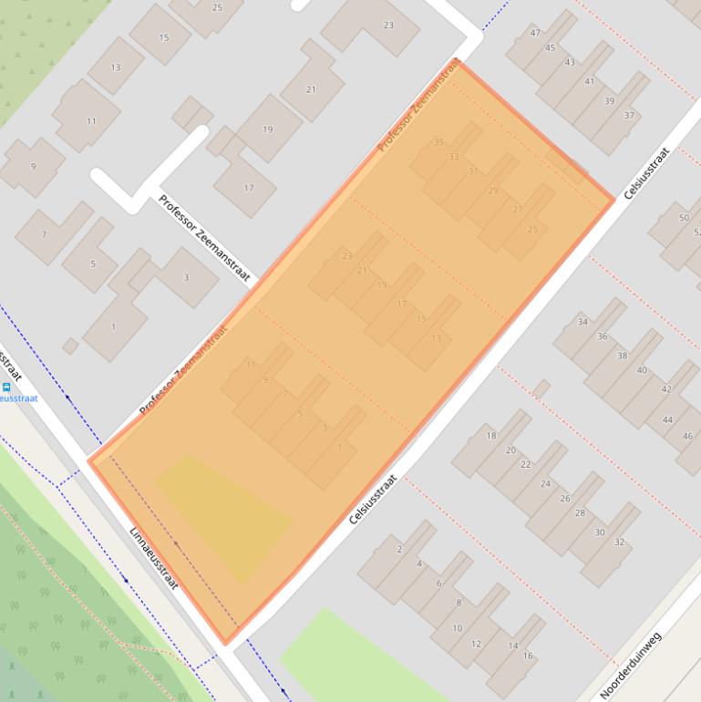 Kaart van postcodegebied 2041TB.