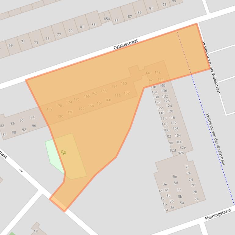 Kaart van postcodegebied 2041TP.