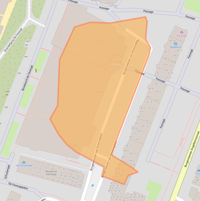 Kaart van postcodegebied 2042TH.