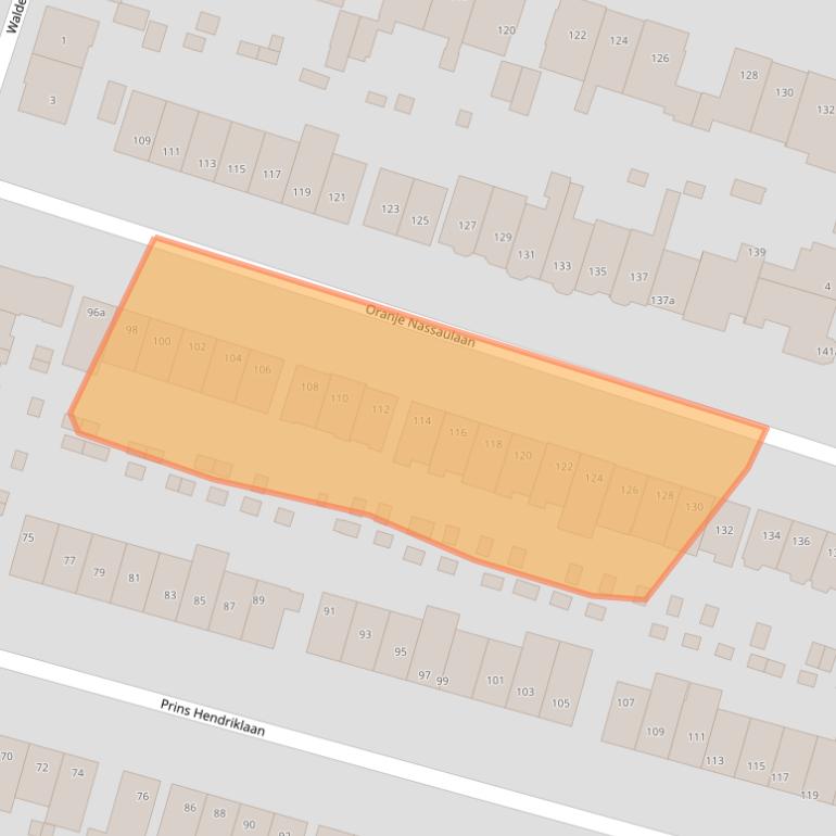 Kaart van postcodegebied 2051HT.