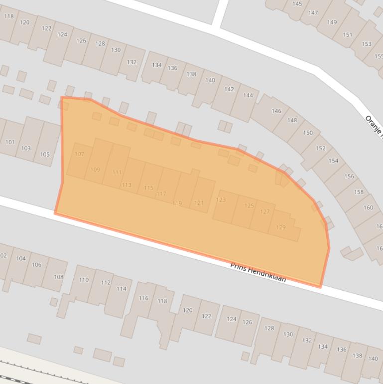 Kaart van postcodegebied 2051JC.
