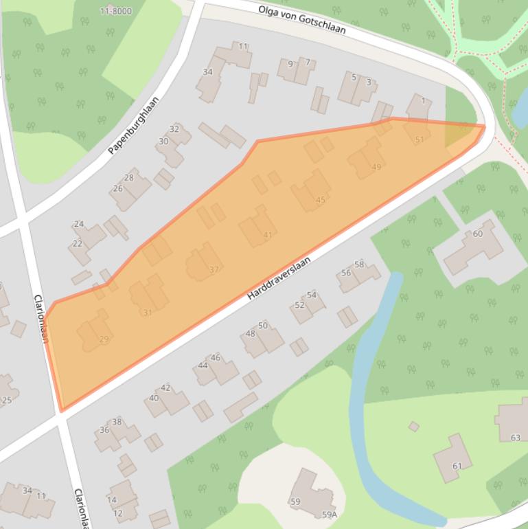 Kaart van postcodegebied 2082HL.