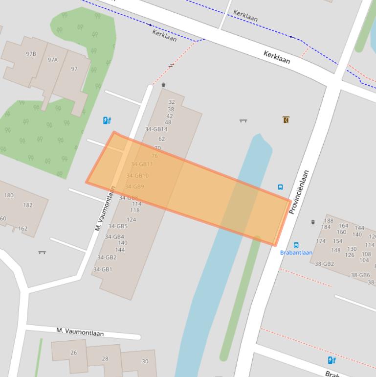 Kaart van postcodegebied 2101EG.