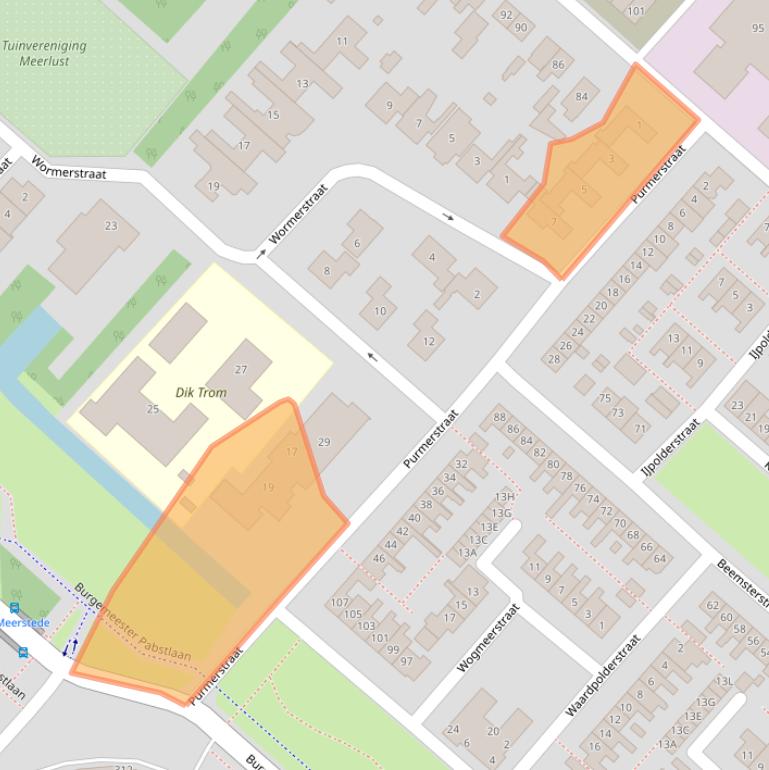 Kaart van postcodegebied 2131AV.