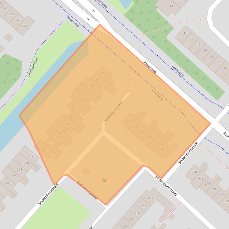 Kaart van postcodegebied 2131GS.