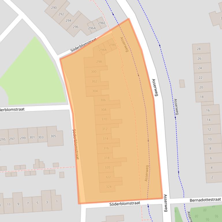 Kaart van postcodegebied 2131GV.