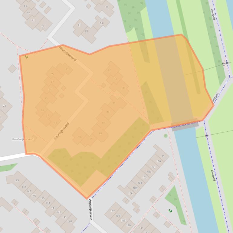 Kaart van postcodegebied 2131MK.