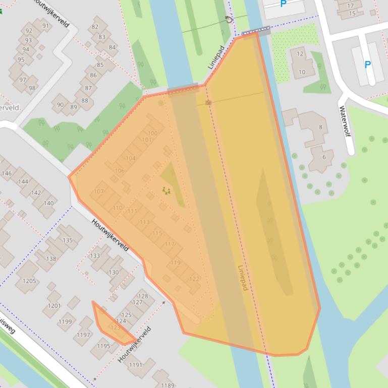 Kaart van postcodegebied 2131ML.