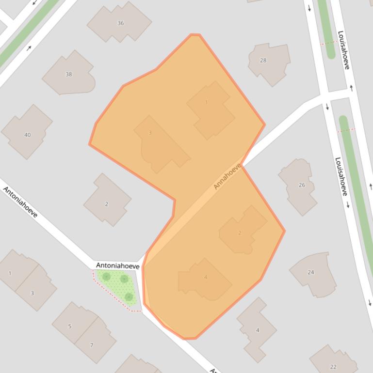 Kaart van postcodegebied 2131MX.