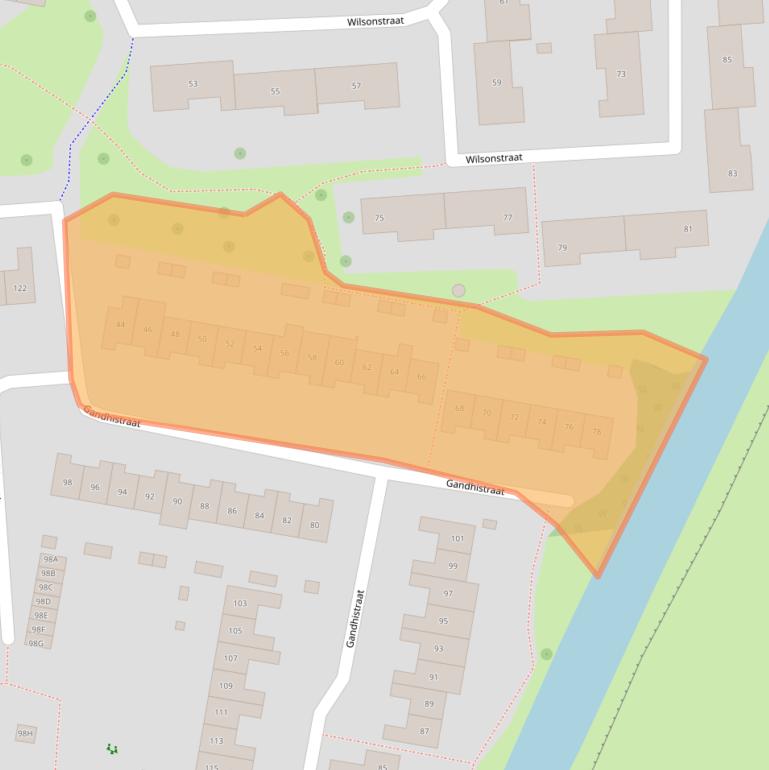 Kaart van postcodegebied 2131PG.