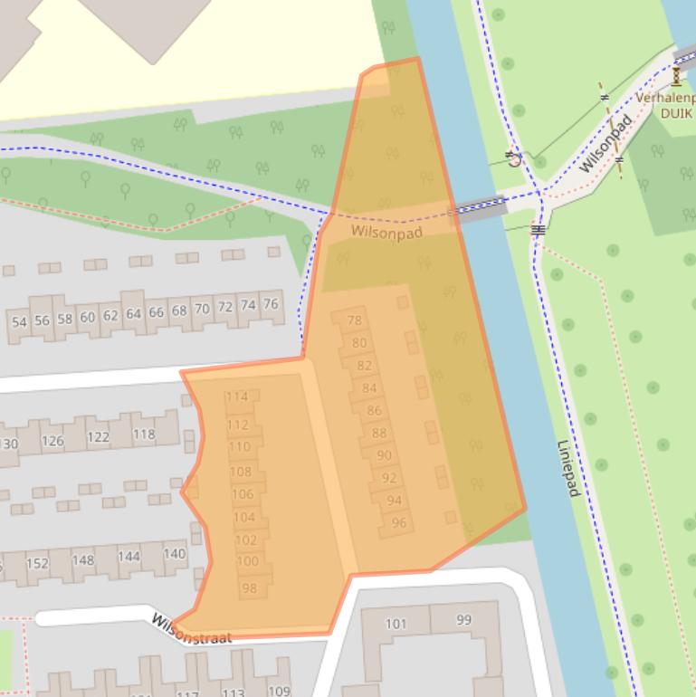 Kaart van postcodegebied 2131PV.