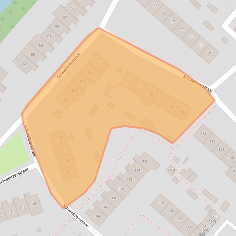 Kaart van postcodegebied 2131RD.