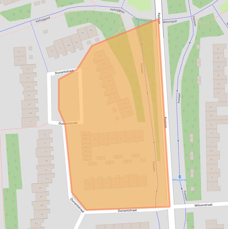 Kaart van postcodegebied 2131RL.